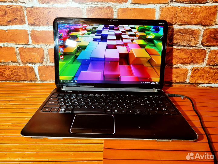 HP Dv6-6179er - 4 Ядра \ 4 Озу \ SSD