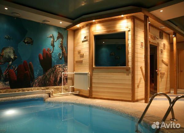 Сауна со зданием в собственность