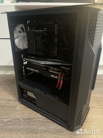 Игровой пк i3 12100f 2060