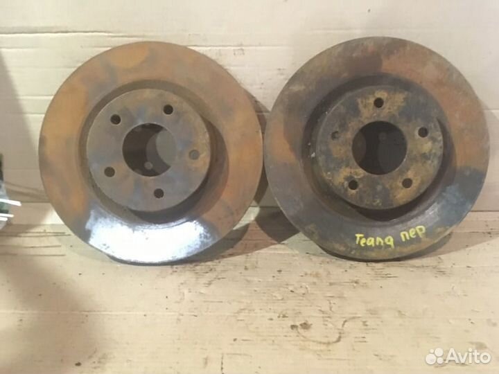 Диски тормозные передние Nissan Teana J32 рестайли