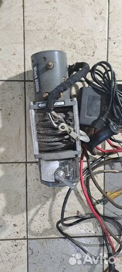 Лебедка электрическая 12v 6000