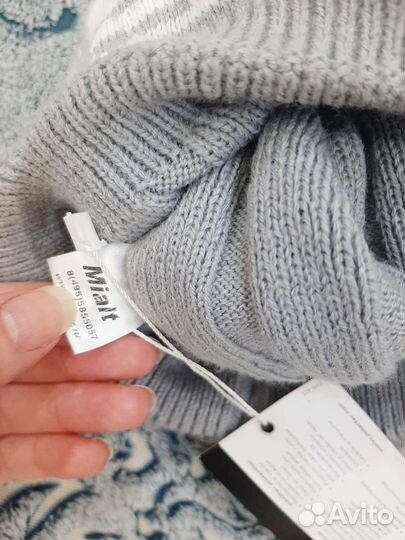 Шапка зимняя тачки р 48-52 новая с помпоном