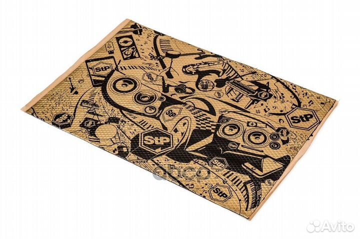 Шумоизоляция вибропласт gold, лист 0,47х0,75 м