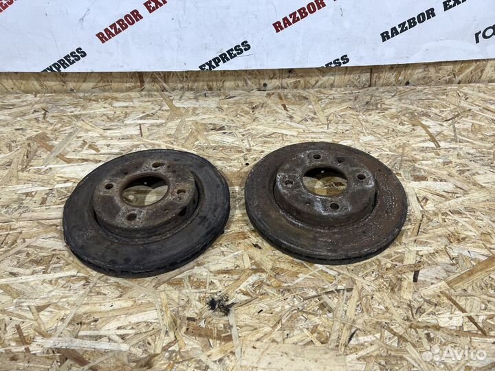 Диск тормозной задний Hyundai Elantra XD