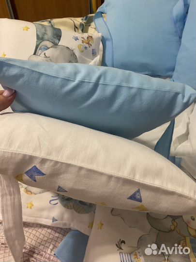 Бортики в детскую кроватку