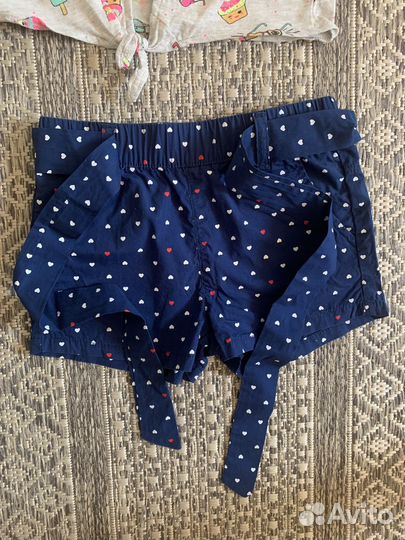 Платье, шорты детские, топ 122р