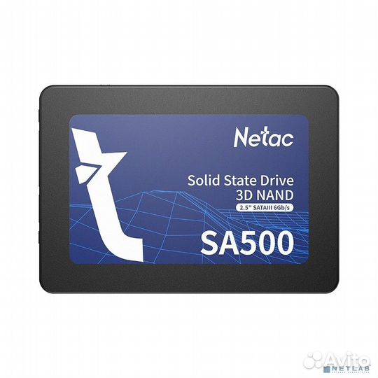 Накопитель SSD Netac SATA III 960Gb NT01SA500-960