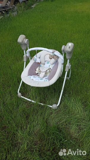 Электро-качели для новорожденных Capella с музыкой