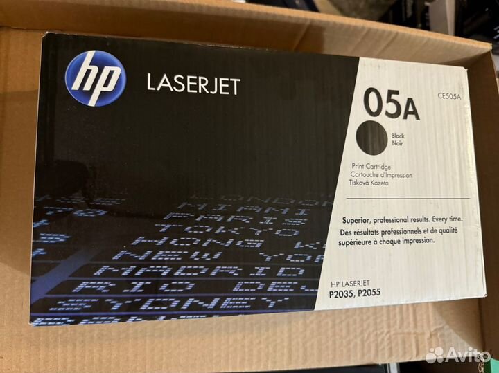 Картридж HP laserjet CE505a