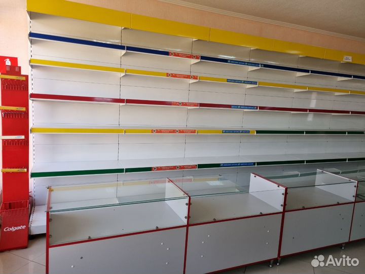 Торговые стеллажи для магазина бу