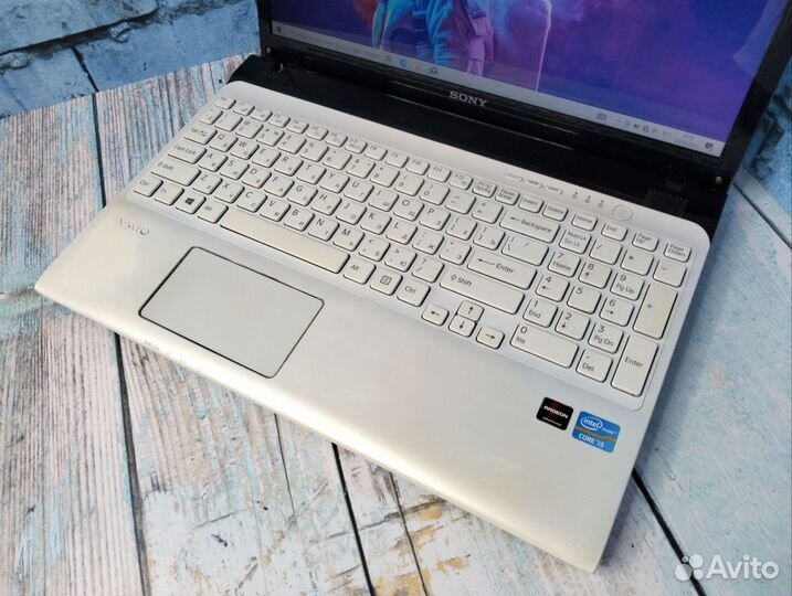 Мощный Sony Vaio на i3-3110m/ RAM 10/ SSD