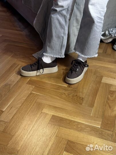 Кроссовки кеды tendance коричневые