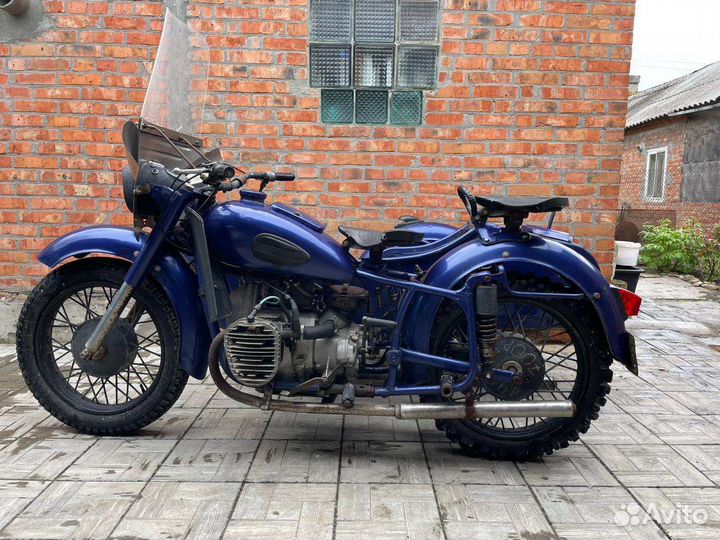 Мотоцикл с коляской К-750М