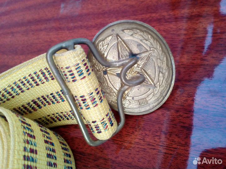 Ремень офицерский парадный