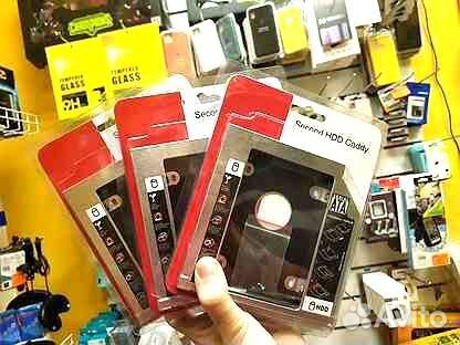 Новый Адаптер HDD вместо dvd для ноутбука optibay