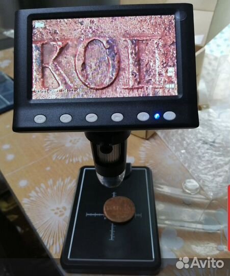 Микроскоп цифровой с ЖК дисплеем