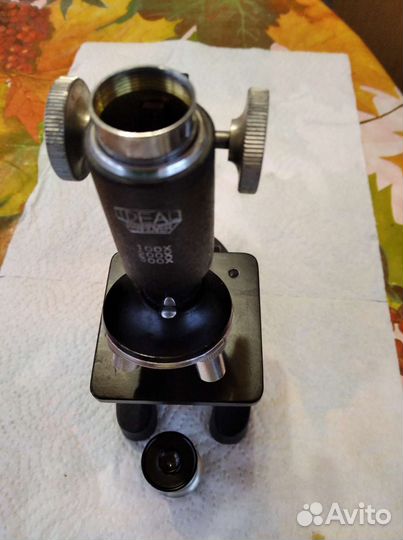 Микроскоп Ideal Hannover Германия.Винтаж