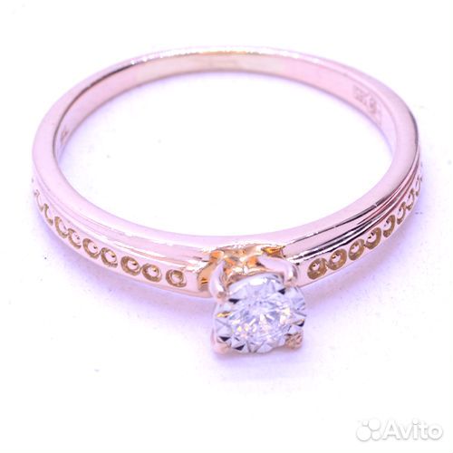 Кольцо Золото 585