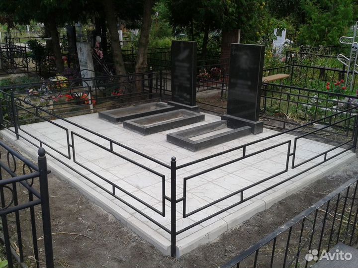 Благоустройство могил, ремонт, реставрация