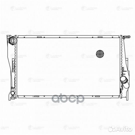 Радиатор охл. для а/м BMW 3 (E90/E91) (06) D