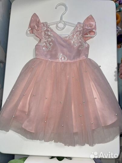 Платье для девочки Платье принцессы с бусинками