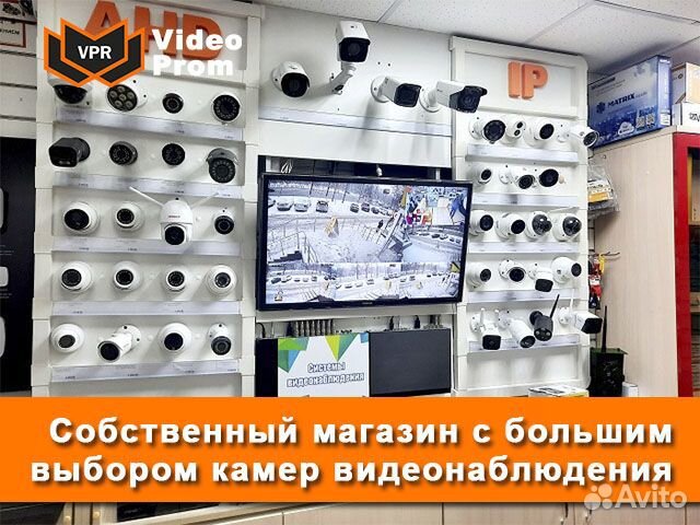 Комплект видеонаблюдения для строительной техники