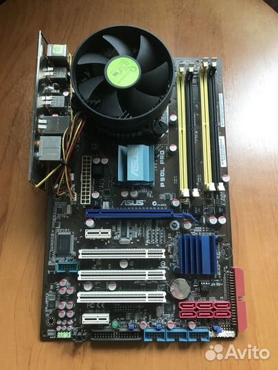 Материнская плата asus 775 и память DDR2