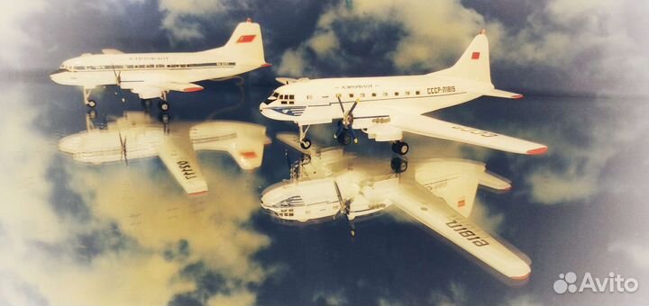 Модели самолётов Ил-12;Ил-14