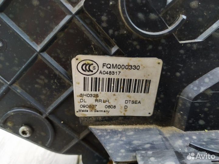 Замок двери задней левой Range Rover Sport