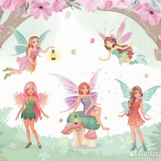 Детские фотообои 