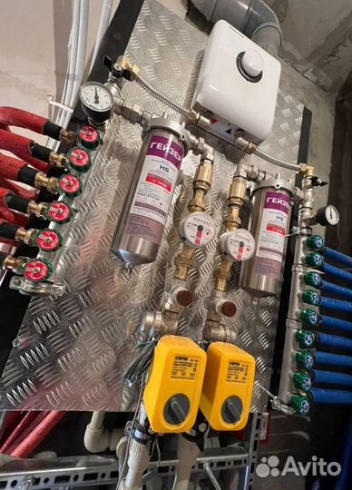 Отопление в частном доме, пуско наладочные работы