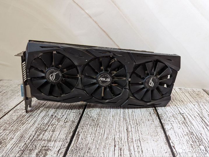 Видеокарта AMD Radeon RX 480 8Gb Asus ROG Strix