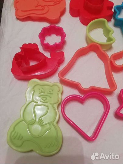 Формочки трафарет для теста и творчества