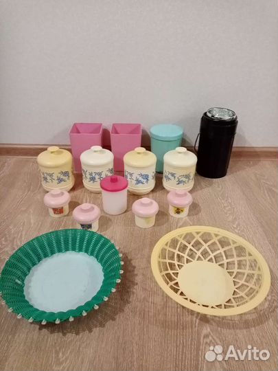 Пластмасс посуда СССР