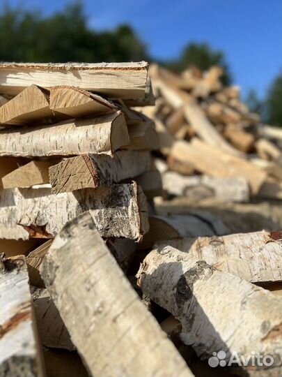 Дрова березовые колотые