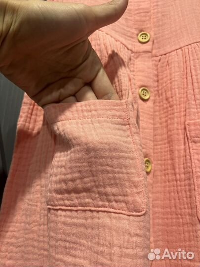 Сарафан платье муслин 86 92 98