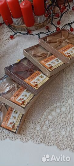 Коробка крафт эко 13*12*13 см