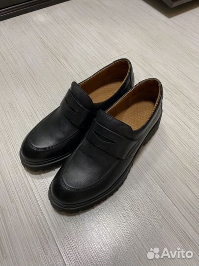 Лоферы женские, натуральная кожа