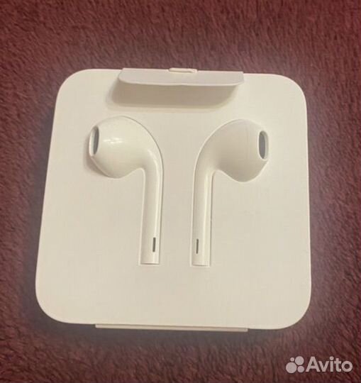 Наушники apple earpods lightning оригинал