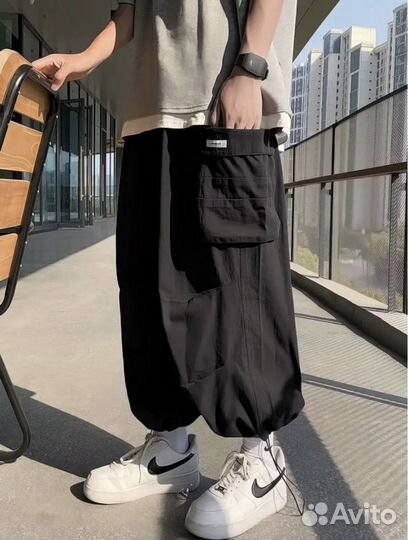 Брюки парашюты карго