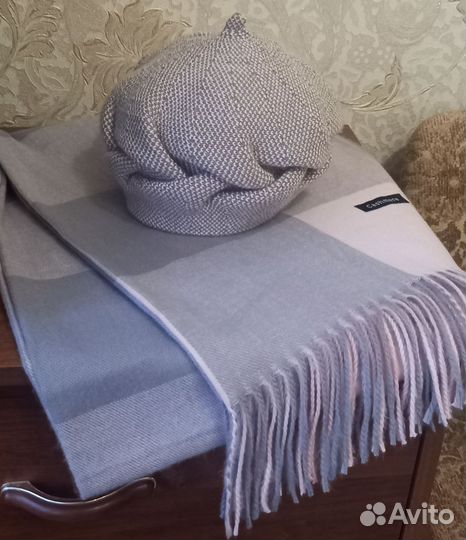 Комплект женский шапка и шарф