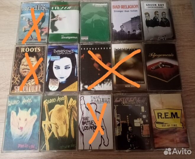 Rock music. Кассеты