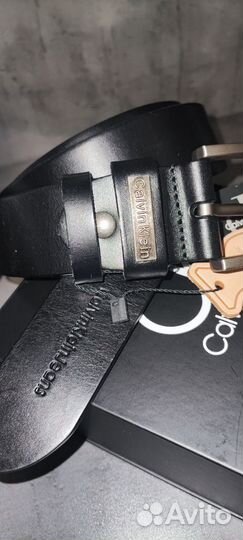 Мужской подарочный набор с ремнем calvin klein