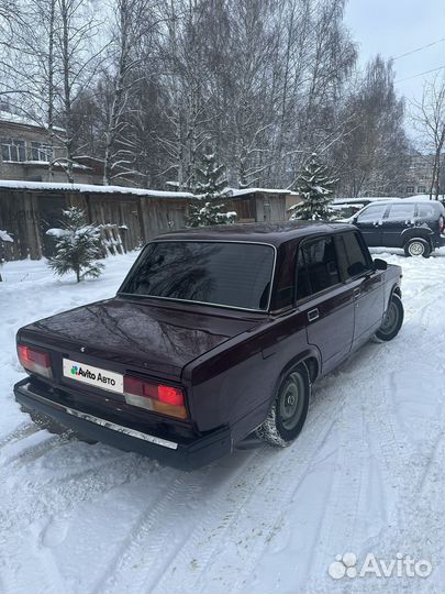 ВАЗ 2107 1.5 МТ, 2007, 87 000 км