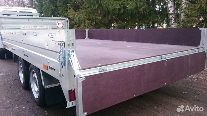 Прицеп сст 7132-30 (без тента и дуг)