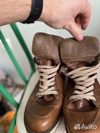 Ботинки зимние натуральная кожа 42/43