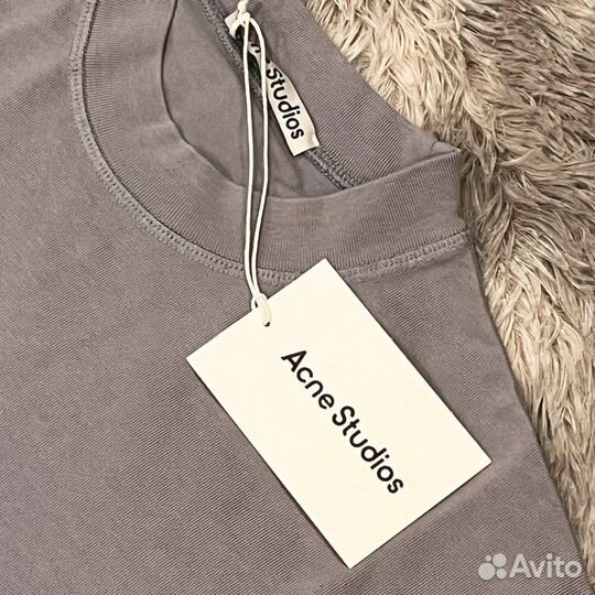 Футболка acne studios Mini Box-Logo Oversized
