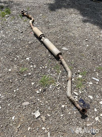 Резонатор, выхлопная труба chevrolet lacetti 1,6