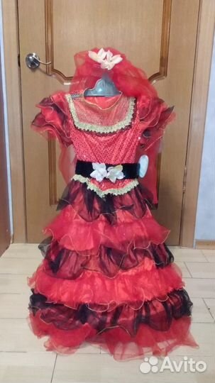 Платье Испанки, Солнышко,Русский народный напрокат