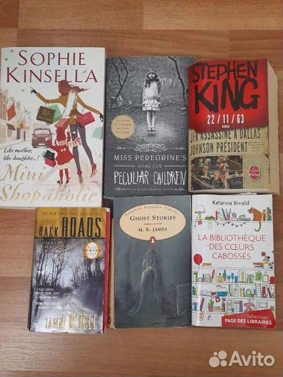 Книги на английском, французском языке